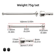 Steel Metal Front Rear Drive Shaft CVD Driveshaft for Arrma 1/7 LIMITLESS INFRACTION 6S BLX 1/8 TYPH