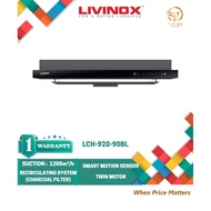 LIVINOX COOKER HOOD LCH-920-90BL PACKAGE HOOD HOB