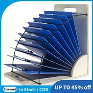Clipboard Holder,Easy to Assemble Clipboard Organizer,Clipboard Storage in Wood and Metal,Clipboard 