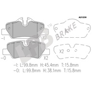 LPB Brake pad ReaR NA21230Mini Cooper F55 1.5 15'-,Cooper S F55 2.0S 14'- Mini Cooper F56 1.5 13'-