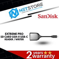 SANDISK EXTREME PRO SD CARD USH-II USB-C READER / WRITER - SDDR-409-G46