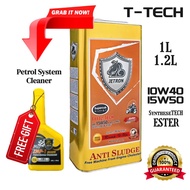 JETRON 10W40 T-TECH ~ 15W50 T-TECH 4T MOTOR OIL SL SYNTHESE*TECHESTER* 1L ~ 1.2L