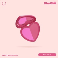 ♞,♘,♙Chu Chu Beauty Heart Blush Duo in Miss Dolly
