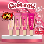 ORIGINAL HQ‼️CUBREMI LIQUID FOUNDATION LIGHT / NATURAL / MEDIUM / TANNED