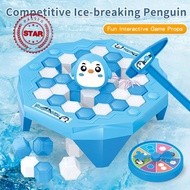 Penguin Trap Break IceSave Penguin Ice Block Breaking Family Game Game Toy Party Board H1K5