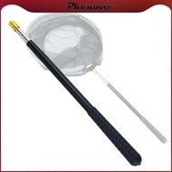 [Phenovo] 5 Sections Fishing Net Pole Retractable Accs Portable with 8mm Thread Connector