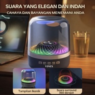 SMARTCOM Portable Bluetooth Speaker RGB LED Super Bass Wireless Speaker