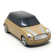 Majorette Mini Cooper-Brown Money Strap Black Roof /Wheels 5CS /scale 1/56 (3 inches) no Package