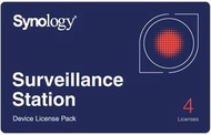 Synology 群暉 IP-CAM 4支授權 監控裝置授權