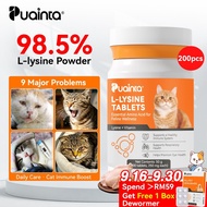 PUAINTA Cat L-Lysine for Immune Support FVR & Cold Defense Sneezing & Runny Nose Relief for Kittens 