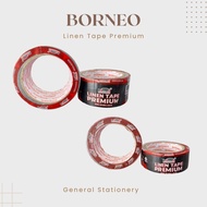 Borneo Linen Tape Premium / Borneo Brand Premium Fabric Tape / 1 Roll