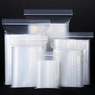 100 Pcs 1.57" To 11.81" Thick 0.065mm/2.56 Mil Plastic Resealable Bags, Reusable Ziplock Seal Bags, 