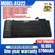 Battery For  A1322 Macbook Pro 13 "A1278 2009-2012 Laptop Battery Replacement Battery Original  Low 