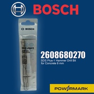 BOSCH 2608680270 SDS-Plus Hammer Drill Bit 8mm x 100mm x 160mm [POWERMARK | BAC]