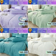 G9 1800Tc Cooling Silk Bedsheet 4in1 | No Comforter | Cadar Bedding Hotel Grade King Queen Single