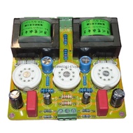 Tube 6N1 push 6N1 push-pull headphone amplifier board, stereo 1W + 1W, output 8Ω and 32Ω or 150Ω and