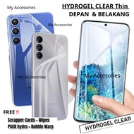 HP LAYAR Hydrogel CLEAR FRONT BACK/ ONEPLUS 12 5G 12R 11 11R 10 10T 10R 9 Pro 9RT 9T 8 8T 8Pro 7 7T 