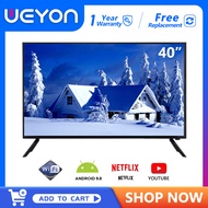 WEYON 40 นิ้วสมาร์ททีวี YouTube/Netflix/WIFI รับประกันหนึ่งปี