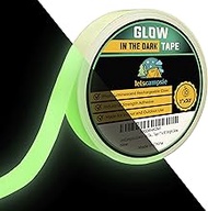 Glow in The Dark Tape – 30ft x 1inch – Premium Industrial Grade Interior and Exterior Luminous Glow 