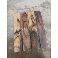 KAYU Exotic Sonokeling Burl Belang wood in various sizes