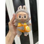 [Real photo] Orange bikini Outfit for Labubu made of wool
