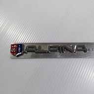 Alpina Emblem made of iron, square, size according to the picture