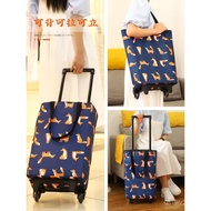 Small Cart Puller Small Cart Grocery Cart Foldable Lightweight Hand Cart Portable Shopping Cart Smal