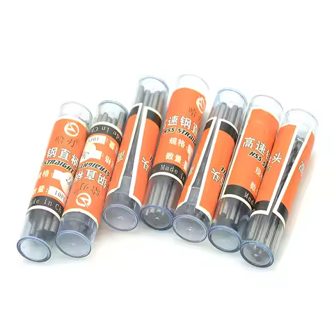 10Pcs HSS Micro Twist Drill bit 0.3-2.9mm High Speed Steel PCB Mini Drill Jewelry Tools Dremel Bit