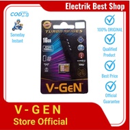 V-GEN Memory Card VGEN 16GB TURBO SERIES CLASS 10 ORIGINAL VGEN