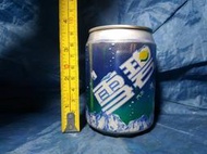 [布列格]雪碧 易開罐收藏瓶(空瓶) 250ml 矮瓶 底部到期日為2004    C126