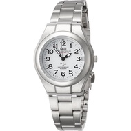 [Japan Watches] [Citizen Q&amp;Q] Watch Analog Radio Solar Waterproof Metal Band HJ01-204 Women's White