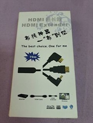 4K HDMI 延長器 延長適配器 用於顯示器 顯示筆記本電腦 電視電纜延長