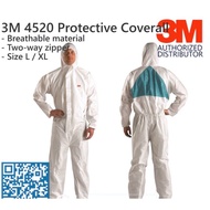 3M 4520 Disposable Coverall Suit for Medical and Industry Work covid 19 protection 4510 4515 EN14126