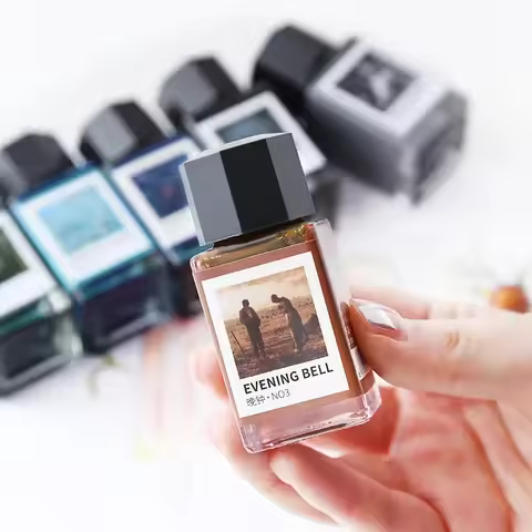 Tramol Ink Collection Anti Ink Waterline Manuscript Manga Design Watercolor Hook Line Pen Light Colo