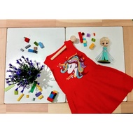 [ready stock] local seller H&M girl kids dress murah kanak2 perempuan cotton