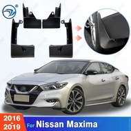 4Pcs Durable ABS For Nissan Maxima 2016-2019 2017 2018 Car Mud Flaps Fender Grds Easy Install Auto A