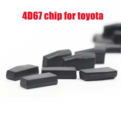 5 piece 10pcs Tex 4D-67 4D67 Carbon Auto Transponder Chip 4D 67 Ceramic Chip (aftermarket) For Toyot