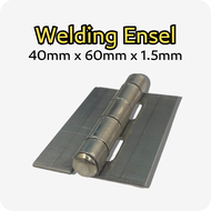 1 Piece Welding Hinges 60mm x 40mm x 1.5mm Ensel Welding Pintu Welding Ensel