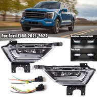 LED DRL Fog Light Fog Lamp for Ford F150 F-150 2021 2022 LED Daytime Running Light Fog Light Headlig