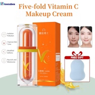 【undersell】 【buy 1 Free 1】five Types Of Vitamin C Toning Cream Vc Bare Face Cream Moisturizing Cream