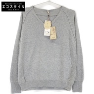 Toyoboushi 灰色 ASAYO 14ITBC0001 嬰兒羊絨V領毛衣，3號（二手）