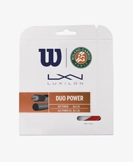 Wilson Roland-Garros Duo Power Tennis String - Set, Bronze, 16G