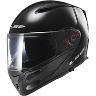 LS2 METRO Flip up Dual visor (Gloss Black)