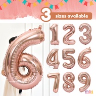 ROSE GOLD - Number 0-9 Balloon Foil Balloon Party Decoration 16inch 32inch 40inch
