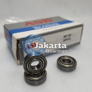 Bearing / Laker / Laher 697 ZZ / 697ZZ / 697 2Z ASB IRON CAP