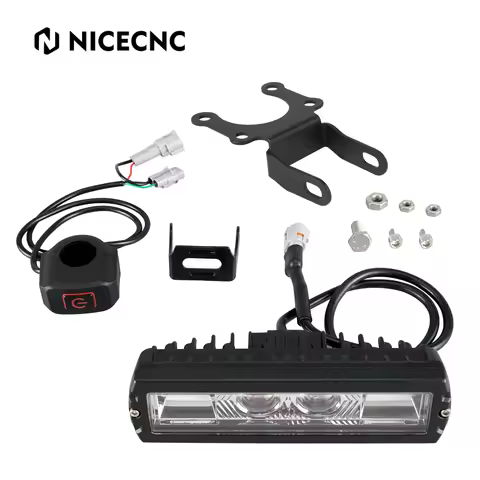 For Surron Light Bee X LED Headlight Light Switch Mount Bracket Kit Plug & Play For Sur-Ron Light Be