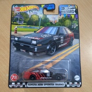 Hot Wheels Premium Boulevard "Toyota AE86 Sprinter Trueno Car" AE86 1/64 Diecast Car