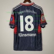 97-99 Bayern Munich Top Quality Home Retro Soccer Jersey custom T-shirt Football Jersey MATTHAUS