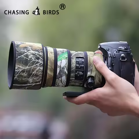 CHASING BIRDS camouflage lens coat for NIKON AF-S 300mm F4 E PF ED VR waterproof and rainproof lens 