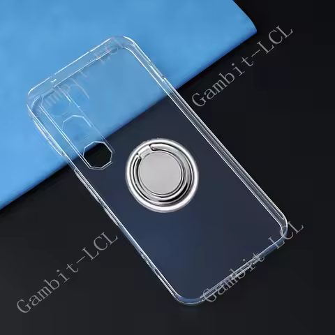 For ZTE Nubia Neo 5 GT 2026 Neo5GT Z2570N 6.8" Back Ring Holder Bracket Phone Cover TPU Soft Silicon